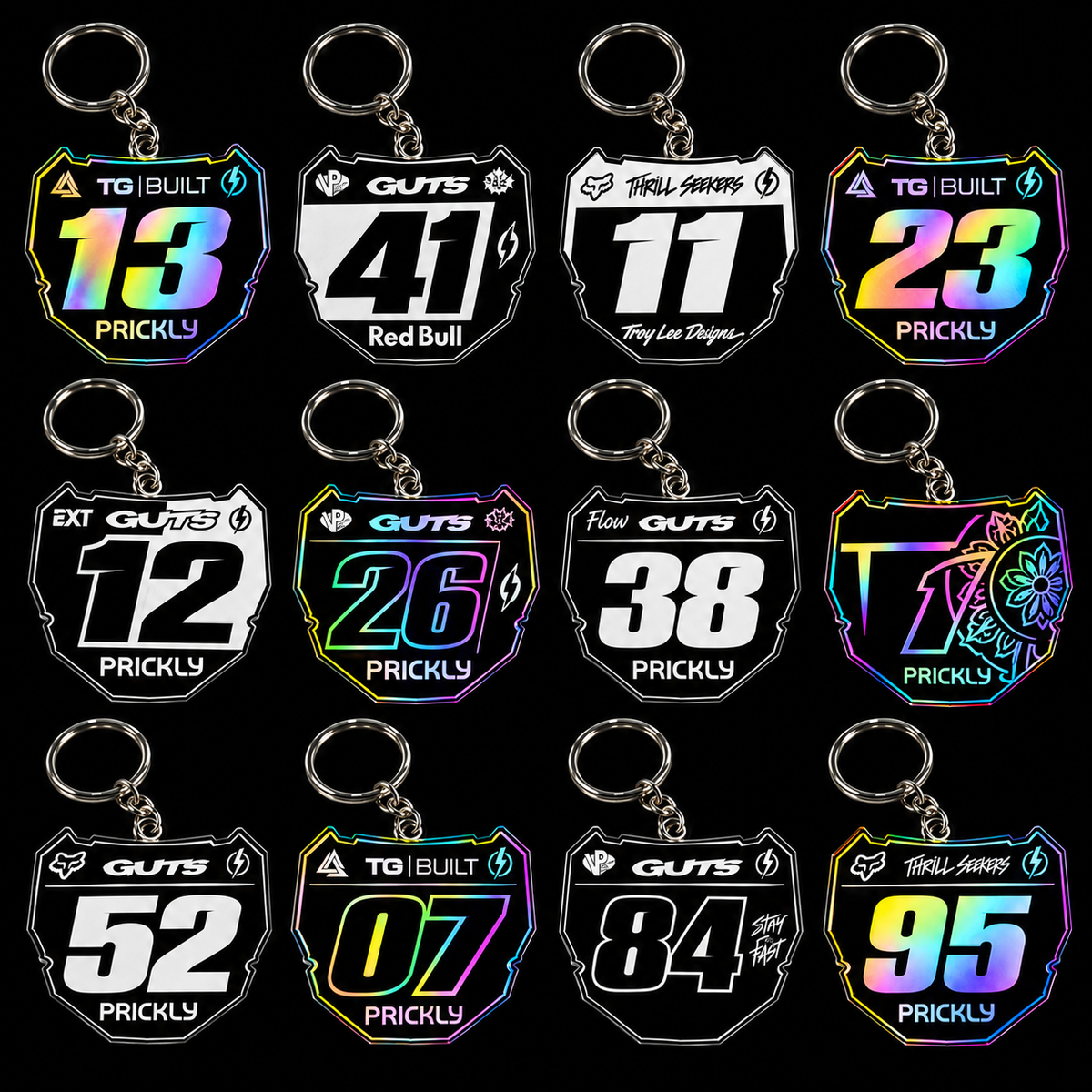 Mini Front Plate Keychain